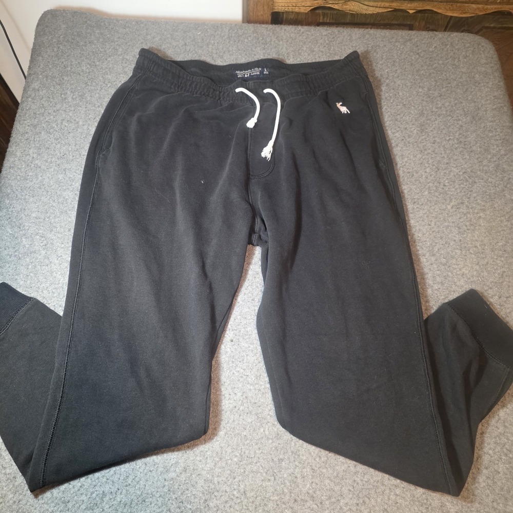 Abercrombie & Fitch "softAF" Fleece Sweatpants Large L2